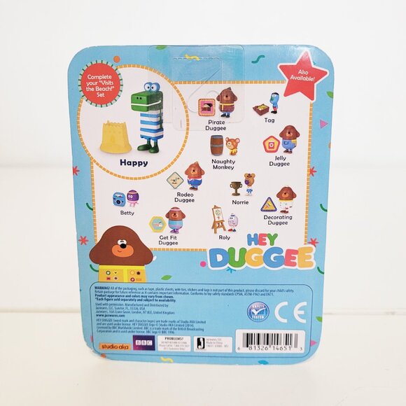 Hey Duggee - Set of 3 Figures Betty, Pirate Duggee and Summer Duggee - BNIB - Picture 7 of 8